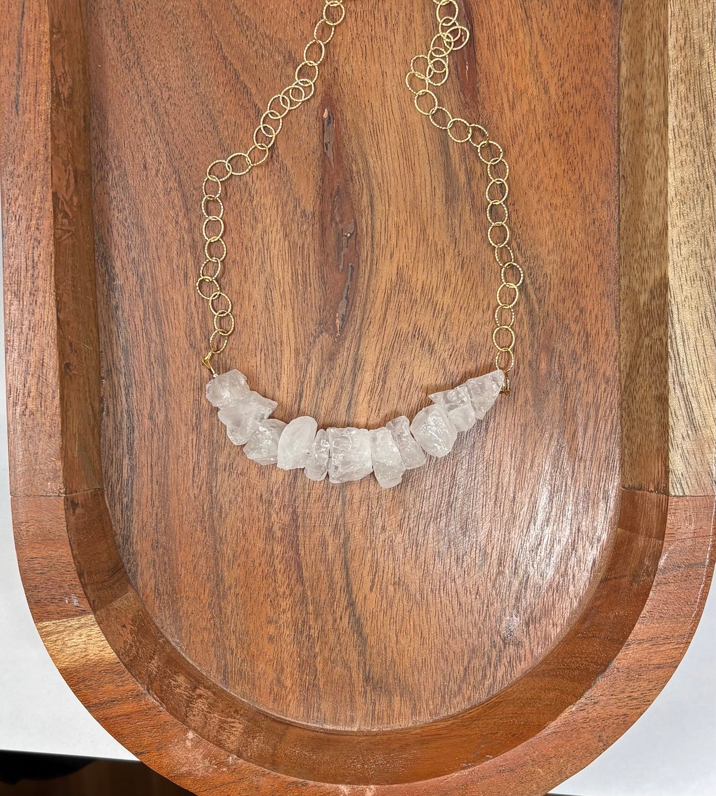 Quartz necklace