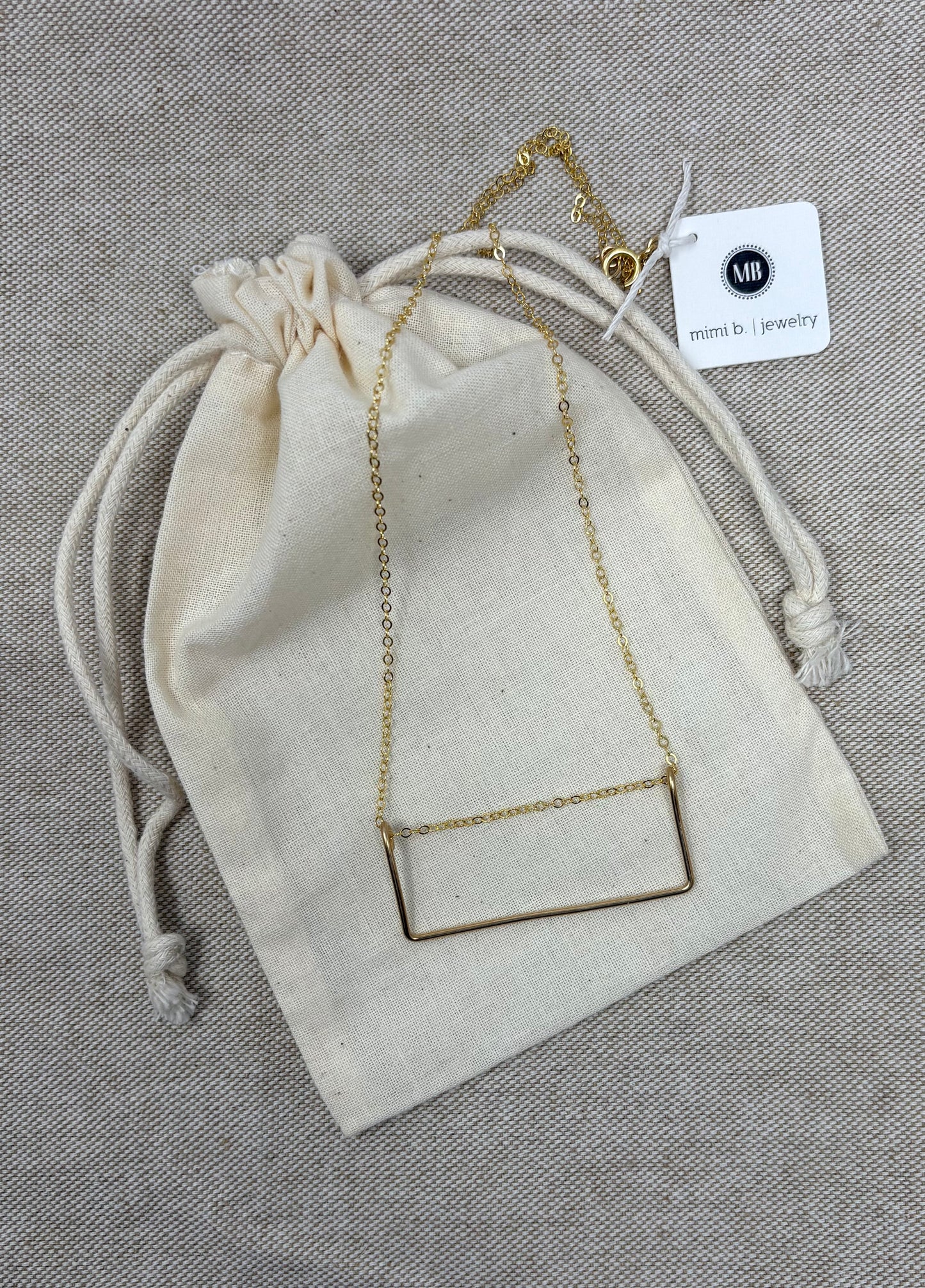 Gold filled necklace