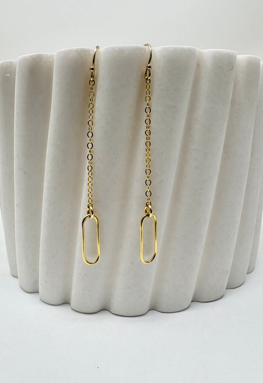 Chain earrings