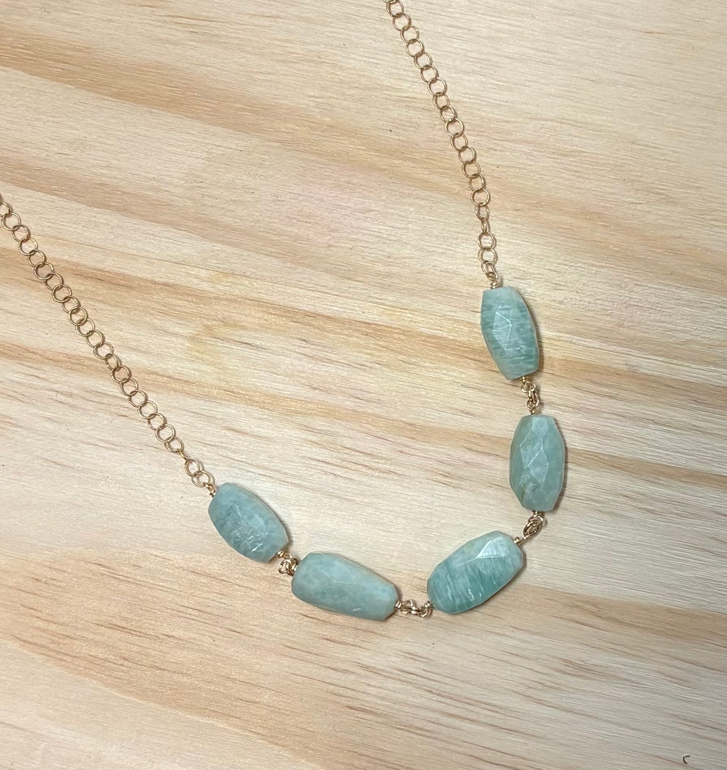 Amazonite necklace