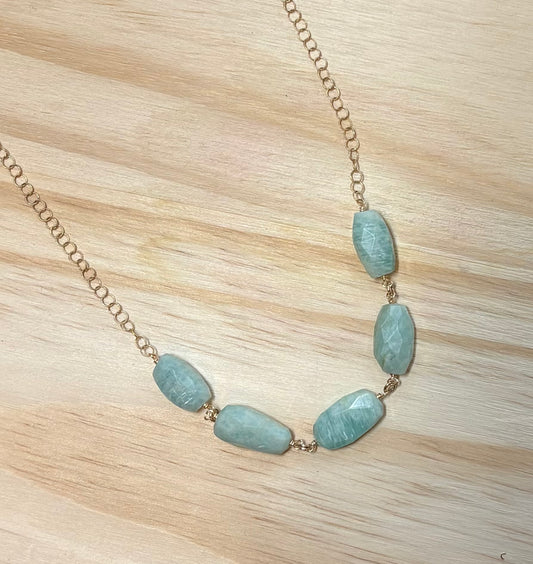 Amazonite necklace
