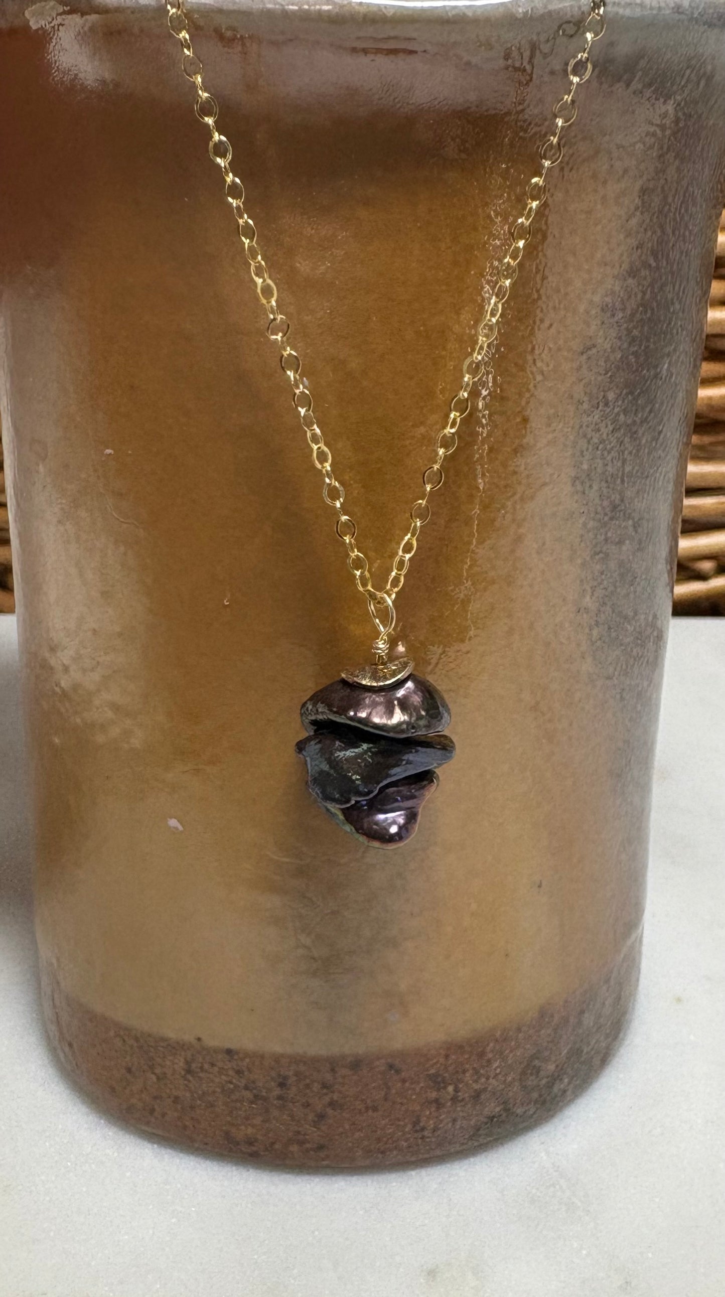 Freshwater pearl necklace
