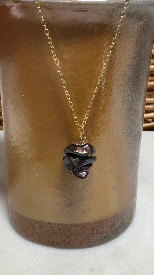 Freshwater pearl necklace
