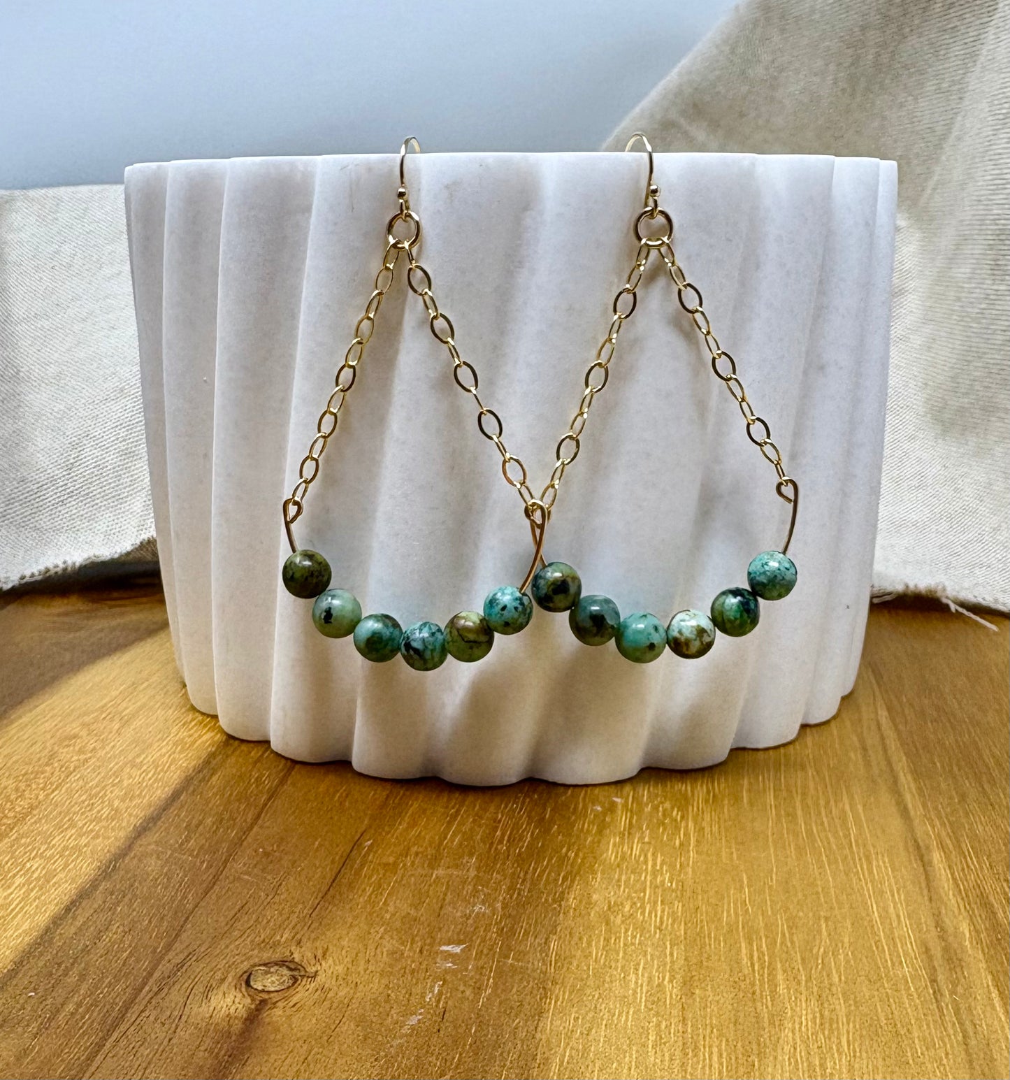 Turquoise earrings