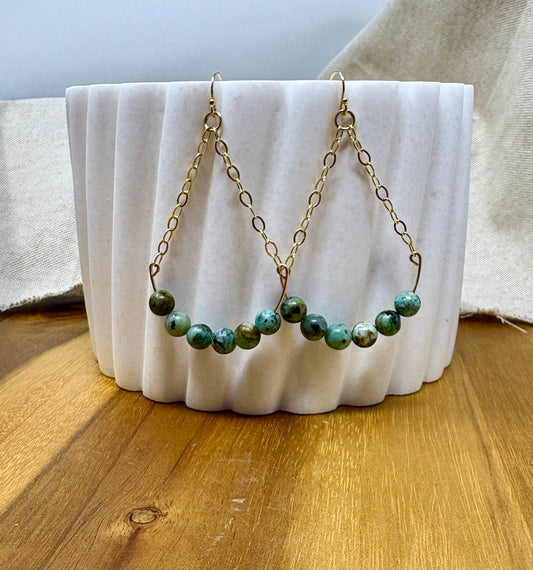 Turquoise earrings