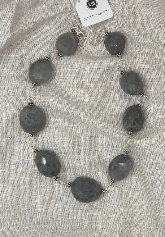Labradorite necklace
