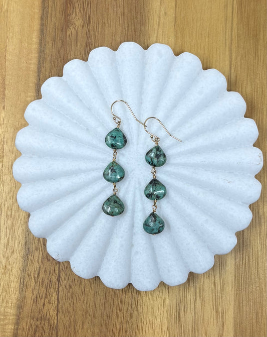 Turquoise earrings