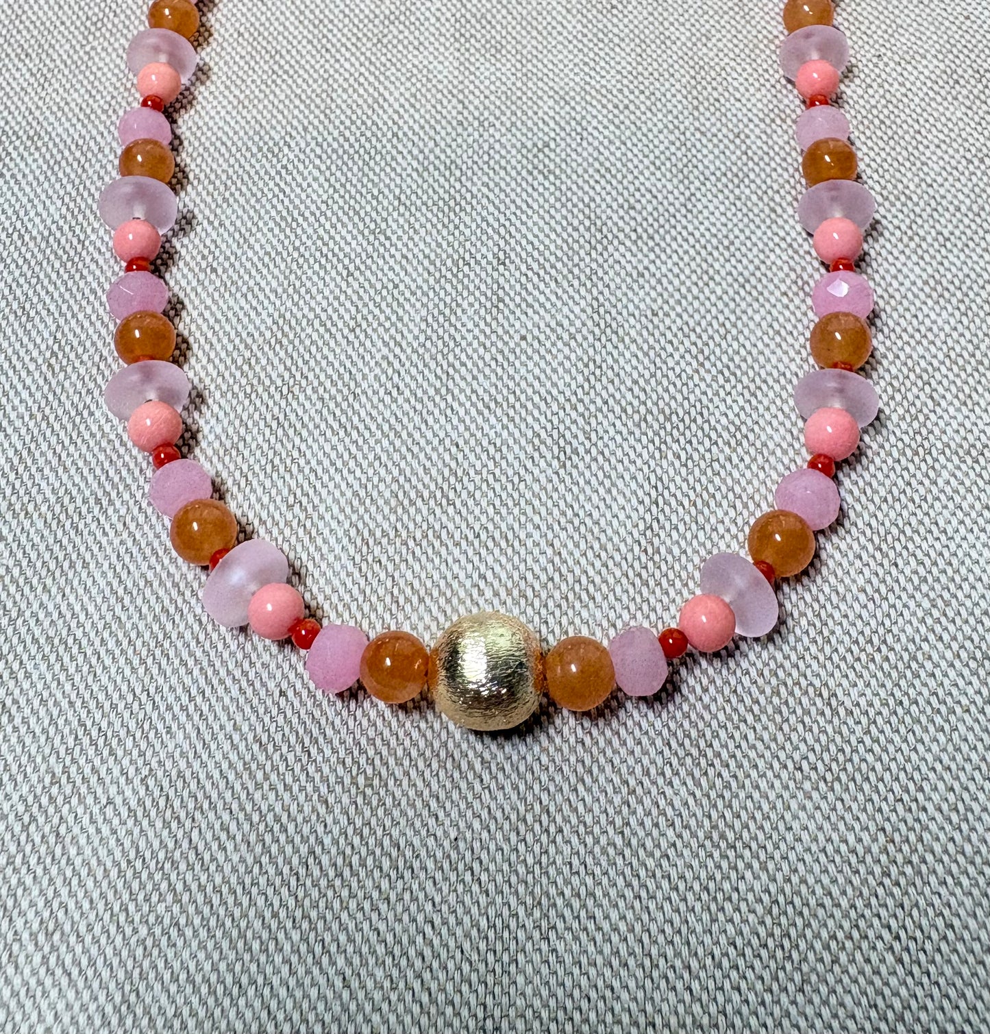 Multi color necklace