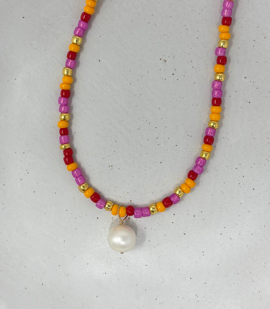 Beaded necklace