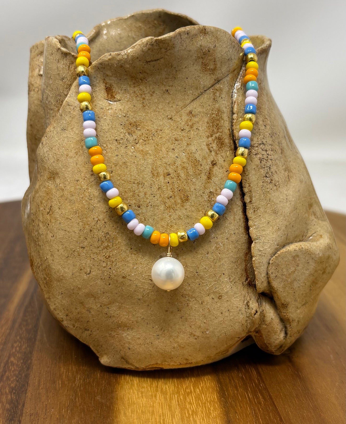 Beaded necklaces